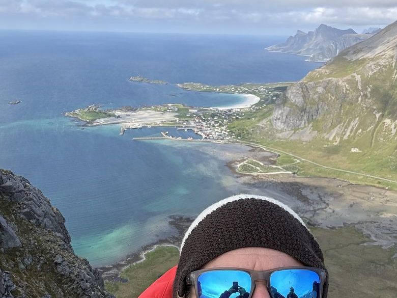 From the top &mdash; Ramberg & Rambergstranda below
