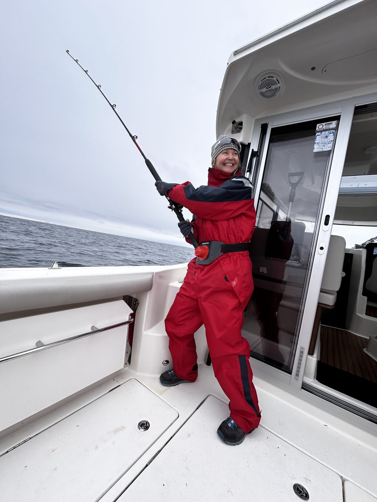 Fishing on the fjord