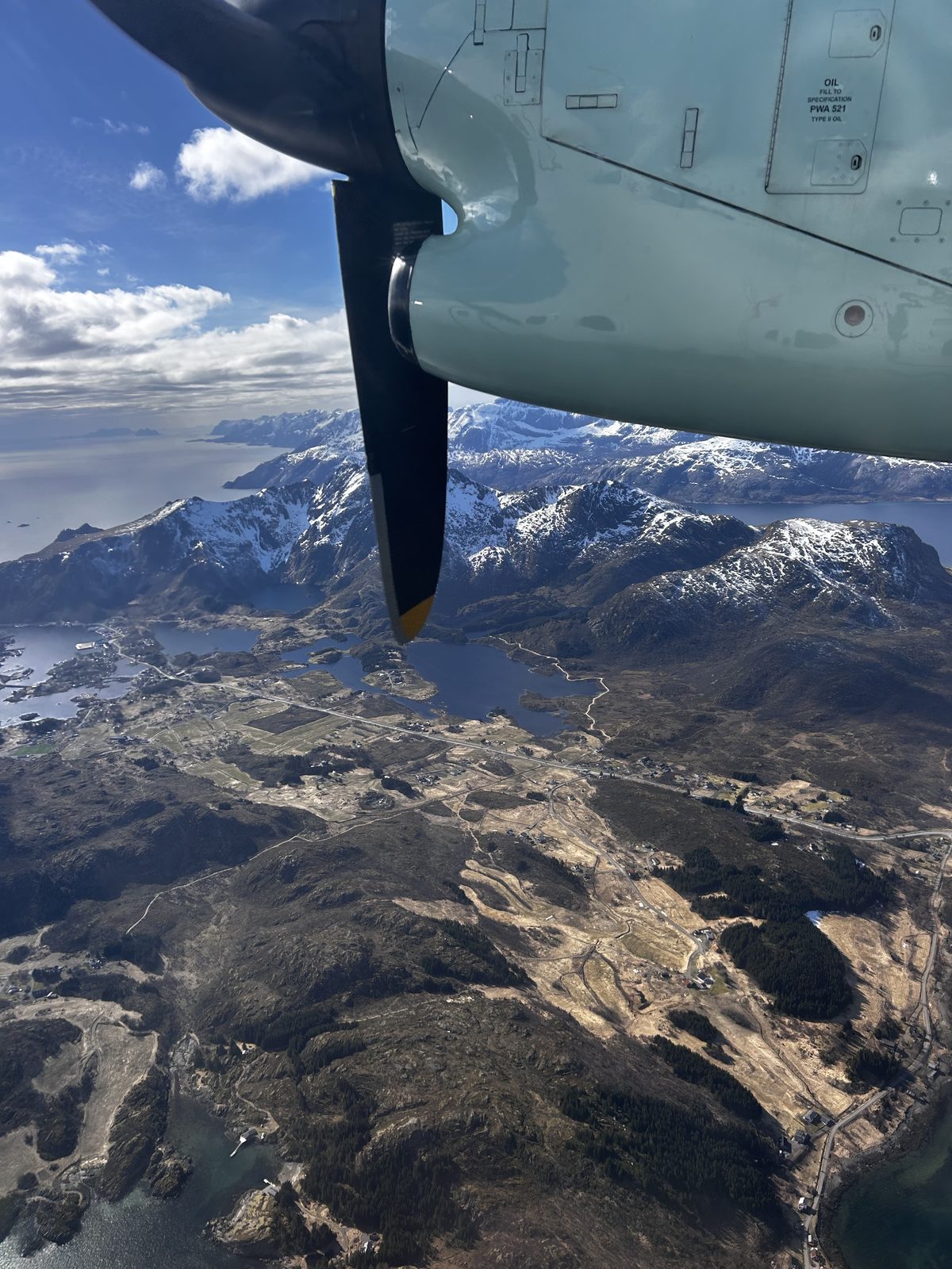 Arriving in Lofoten by plane from Bodø (IMG_2346).