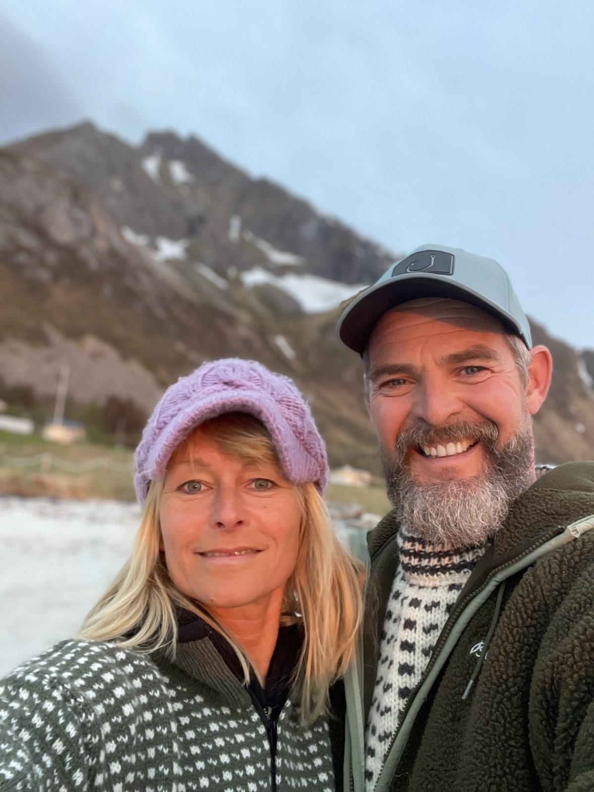 Vegard and Susanne at Rambergstranda in May (IMG_1064).