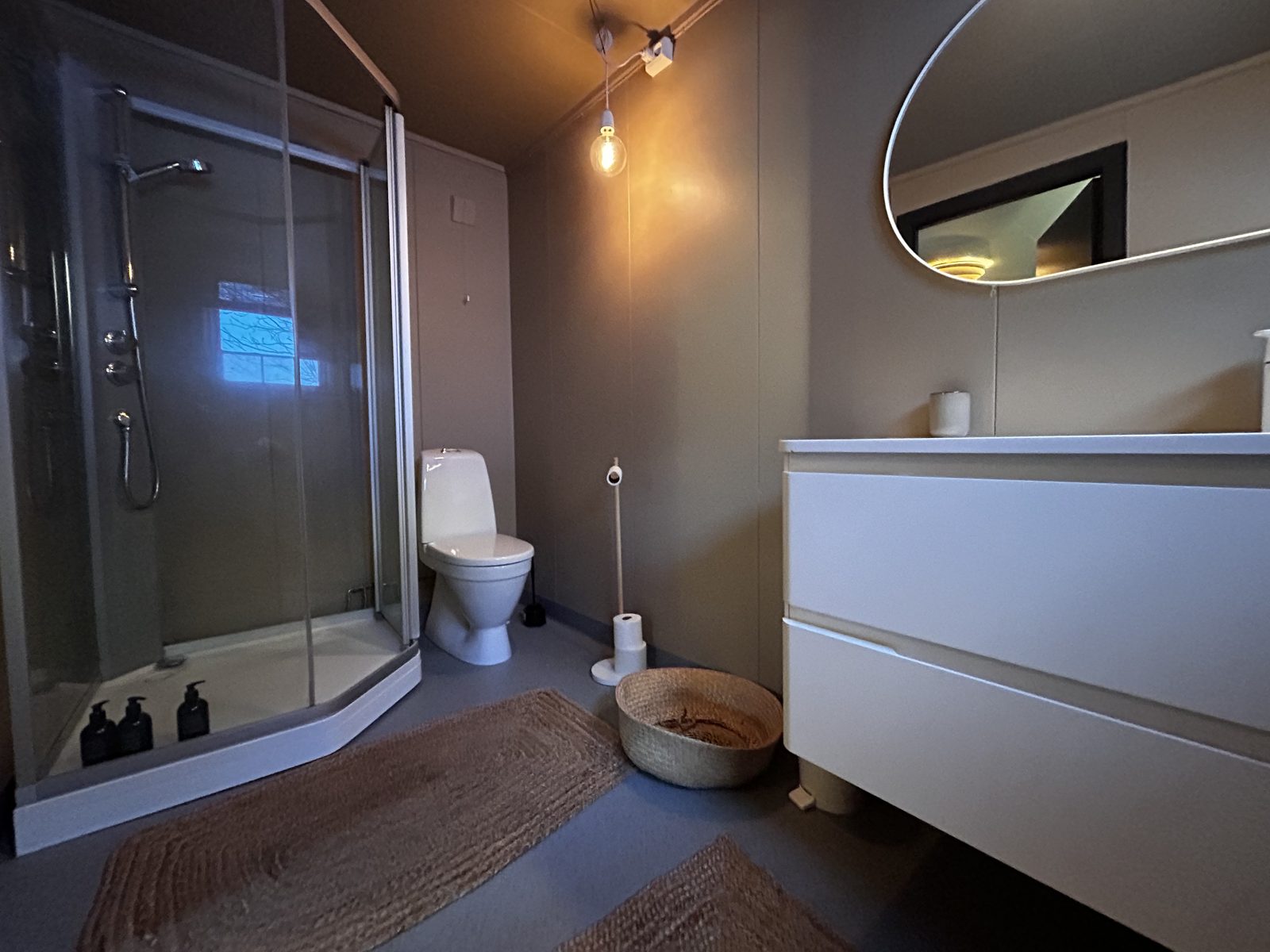 Bathroom on the upper floor. Photo 7 of 13.