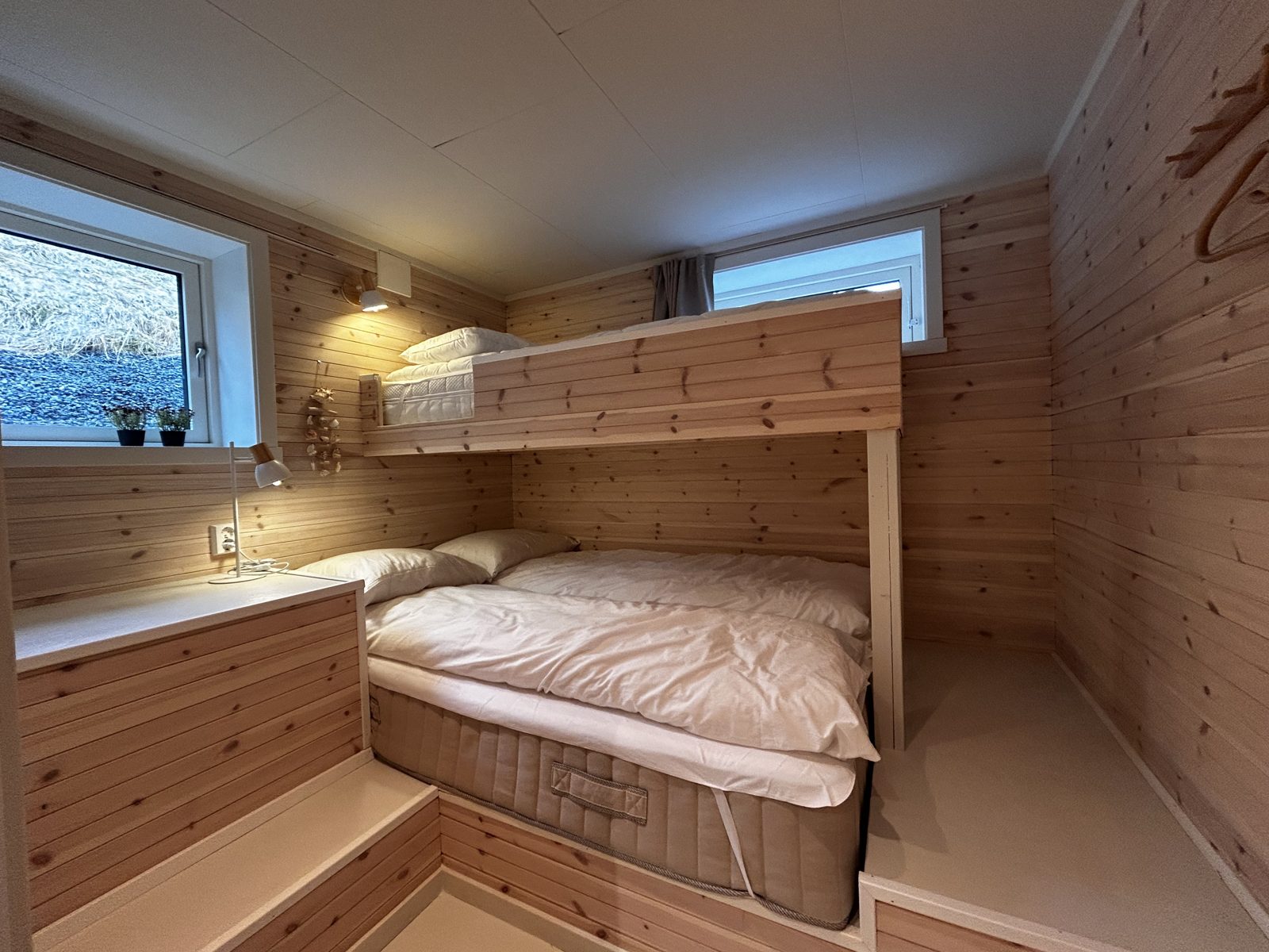 Bedroom with a bunk bed. Photo 1 of 7.