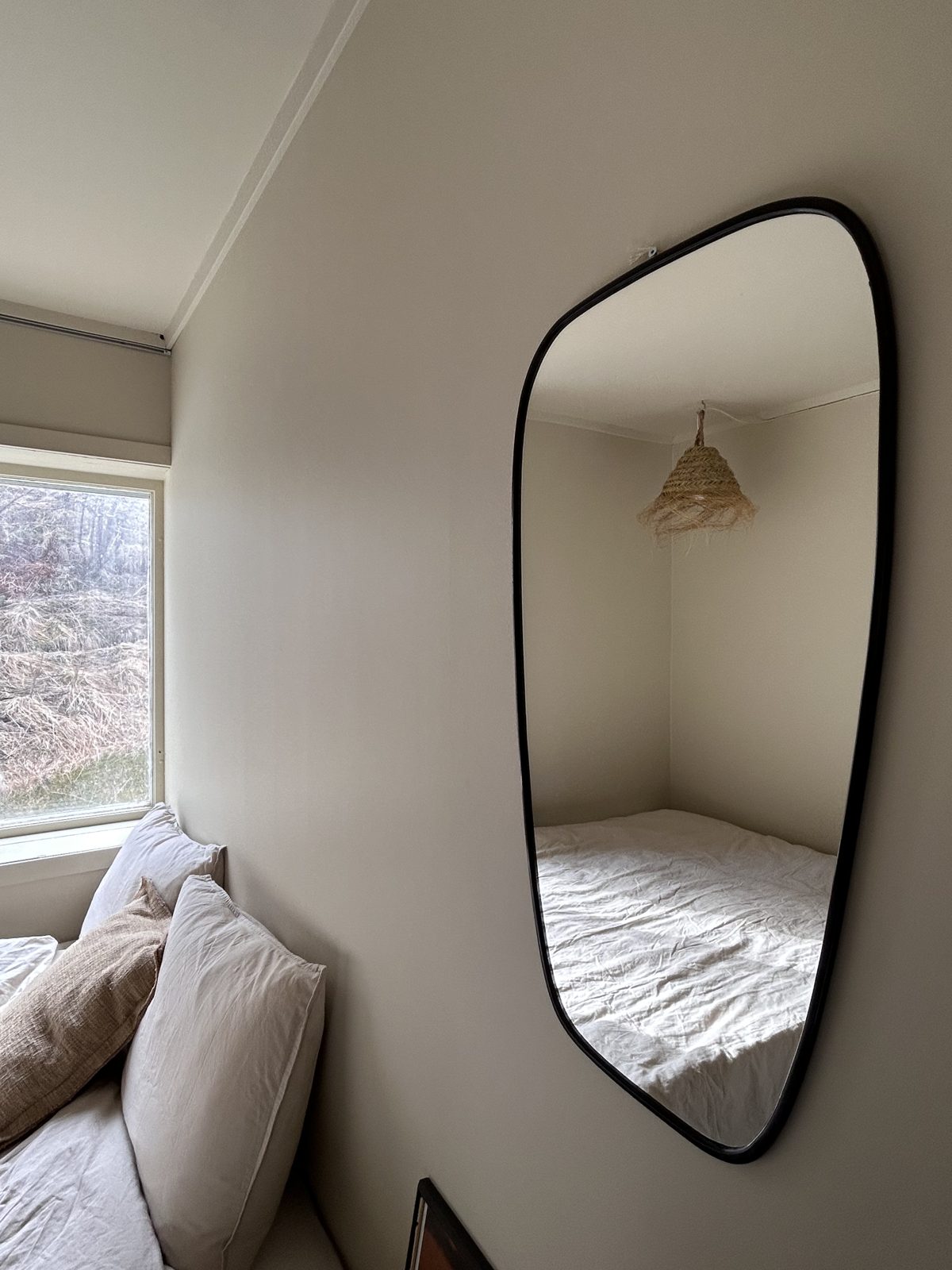 Bedroom with a queen bed. Photo 4 of 6.