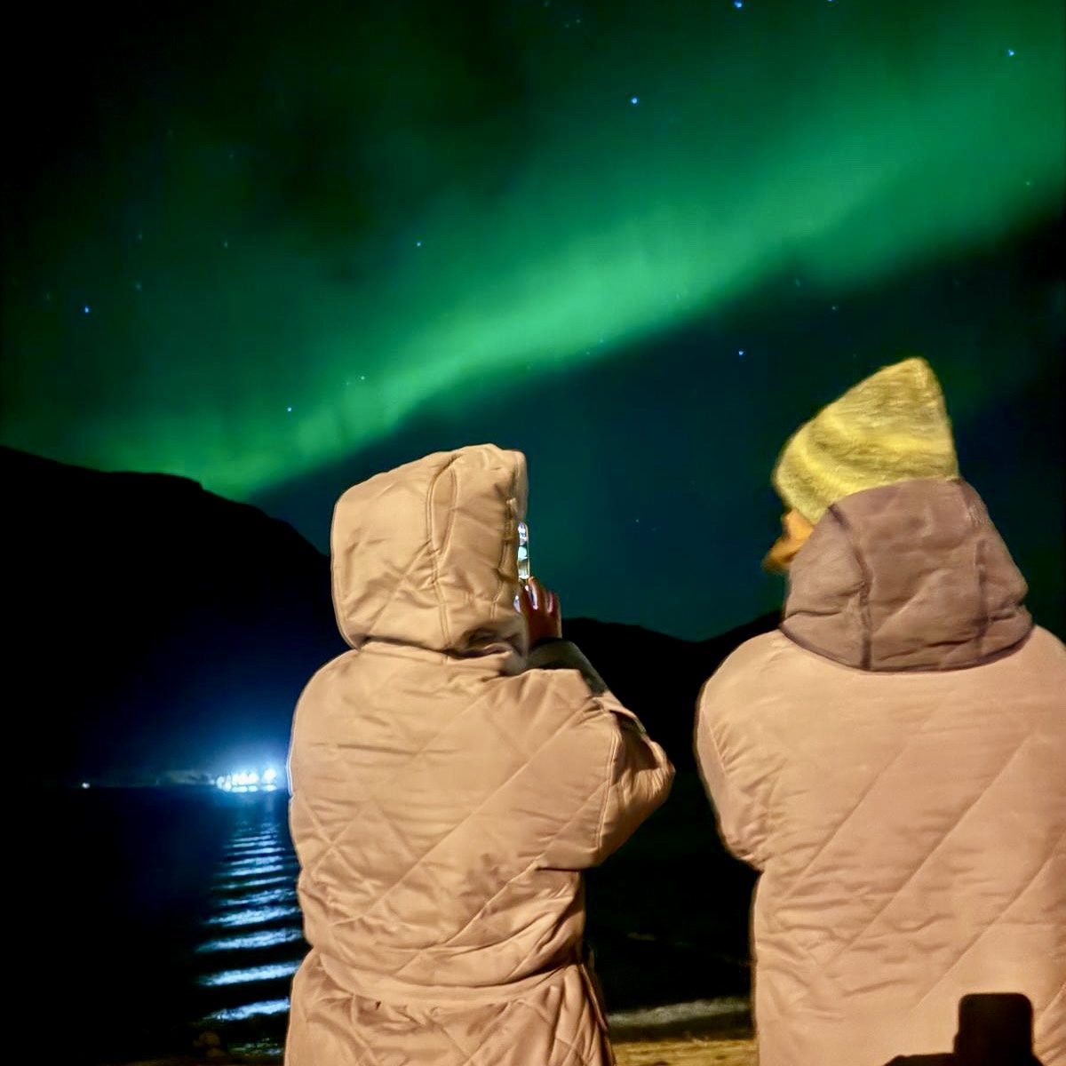 Northern lights photographed from Casa Lofoten (nordlys-04_E6A9EC20).