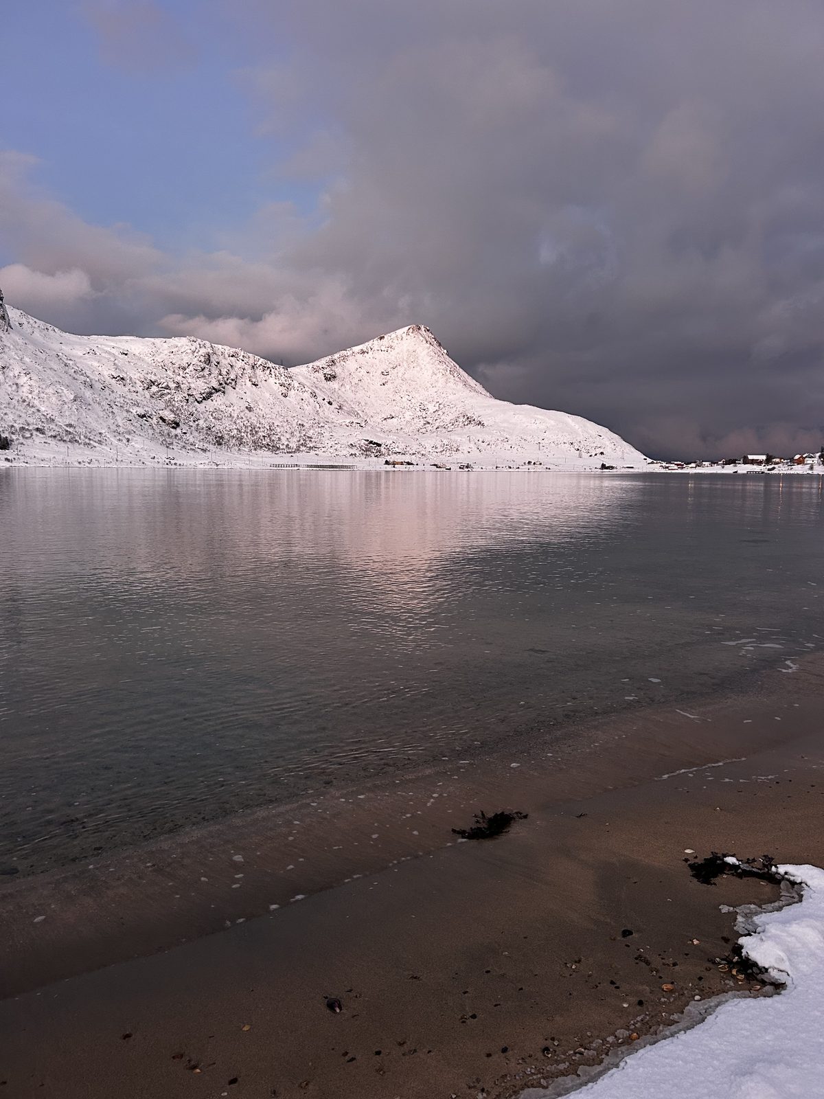 The private beach.