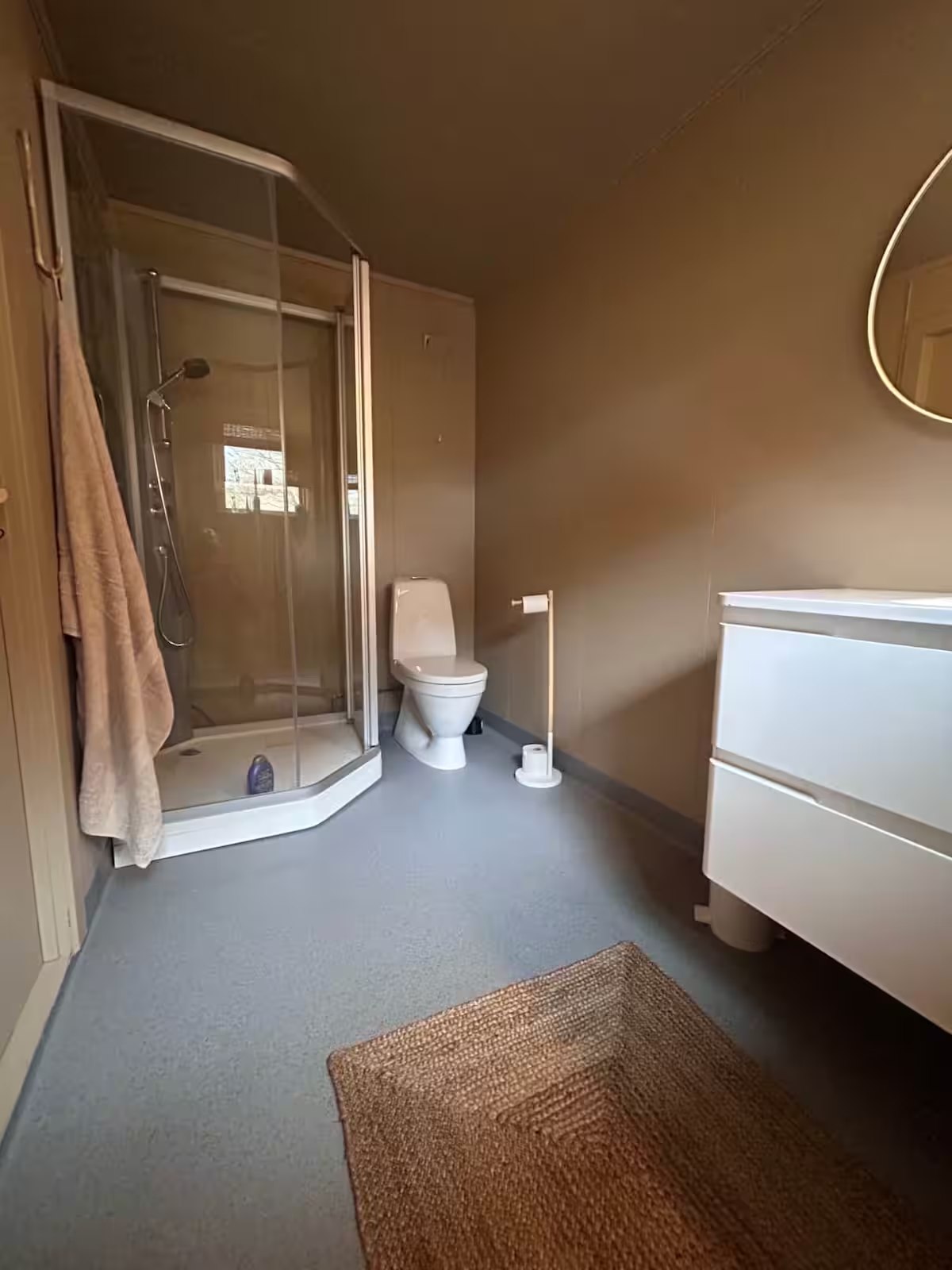 Bathroom on the upper floor. Photo 3 of 13.