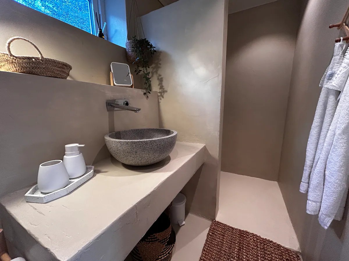 Bathroom on the lower floor. Photo 8 of 8.